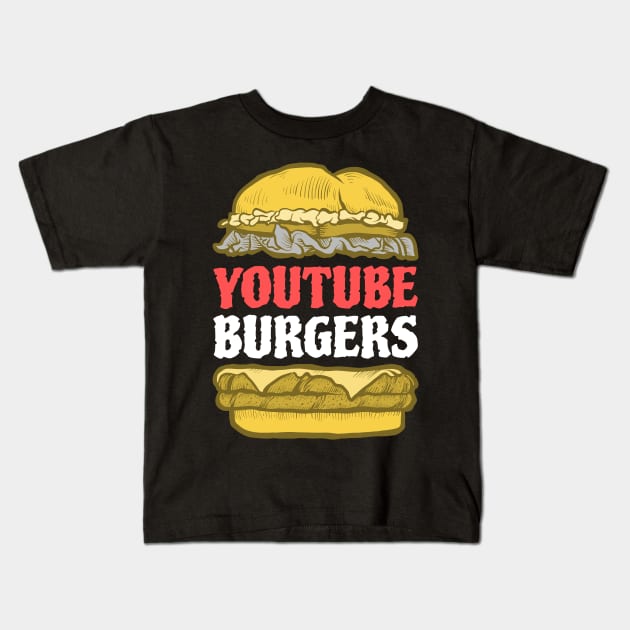 Foodie - YouTube Burgers Kids T-Shirt by Smart Life Cost